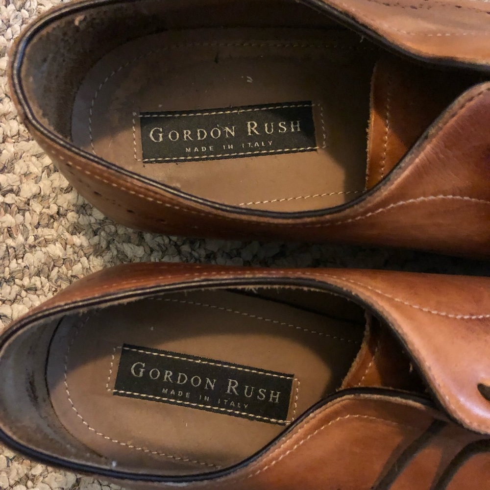 Gordon Rush Italian dress shoes (size 10-1/2)